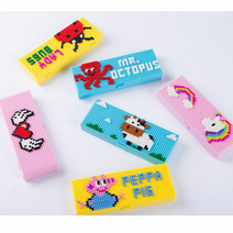 나노블럭 필통 케이스 판촉 사은품 단체 선물 대량, 나노블럭필통케이스무당벌레