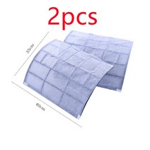 에어컨 청소키트 벽걸이 시스템에어컨 청소도구 10 pcs cuttable 필터 종이 정화 안티 먼지 그물 공기 청정기 먼지 필터 부품, 초콜릿, 협력사