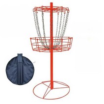 원반골프 플라잉 디스크 스포츠 프리스비 던지기 투척물 골대 가정용 세트, 03 12체인+가방(검정빨강파랑 택1주문메모)