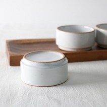 시둥마켓 +[시둥마켓]+_ 원형우드볼 도자기반찬기 래머킨 그릇 우드라운드볼 업소용접시, 다옴 우드 직각 소스볼 5p 세트 소스기 다용도볼, 브라운