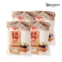 [KT알파쇼핑][이잡곡이다] 국산 오곡찰밥 800g x 4봉, 없음
