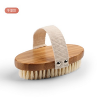 바디브러시 돼지털 샤워브러시 신체 부드러운털 매직, T02-핸드식 브러시있음, 기본
