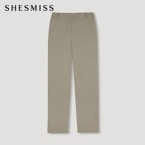 SHESMISS_02 [쉬즈미스] 베이직 스트레이트 슬랙스_SWWSLM32010_LB