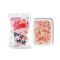 경북 울진 홍게 붉은 대게 다리파지살 175g 제철별미, 단품