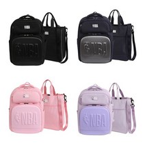 NBA KIDS NBA 더블 포켓 신학기 책가방 세트(가방 보조가방 SET)(5-2)