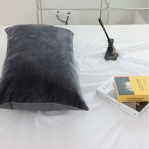 잠잘오는베개 목편한 빨아쓰는 세탁가능한 베개, 차콜