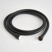 이태리 게디 물때방지 PVC 샤워호스 블랙 1.5m 2m, 150cm