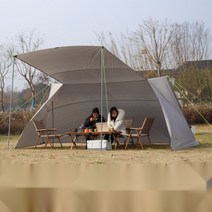 a형텐트 쉘터 1인용 캠핑 솔캠 군용 백패킹 밀리터리 2인용, 4.8x4.3카키로드레스(4.2kg)