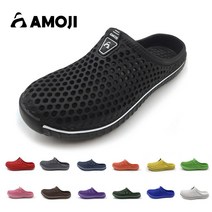 AMOJI 샌들 남녀공용 슬리퍼 여름용샌들 사무실용 외출용 완벽코디초경량 샌들