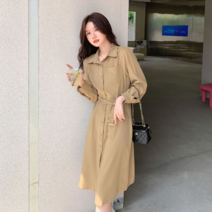보드미 셔츠원피스 코디피셜 이지루즈 셔츠형 원피스