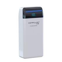 캠핑용배터리 파워뱅크추천 캠핑파워뱅크 QC 3.0 보조베터리 30000mah Externe пауэр банк PD20W, 01 White