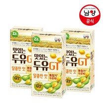 남양유업 [남양] 맛있는두유GT 달콤한맛 64팩(16팩x4박스), 단품없음