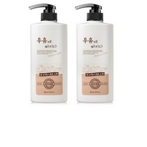 우유에 빠지다 2중 기능성 핸드크림 화이트 머스크 파우더향, 1000ml, 2개