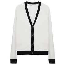 TORY BURCH 컬러블록 캐시미어 가디건