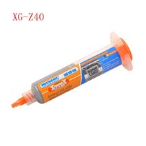 용접 플럭스 새로운 정비사 솔더 페이스트 XG-50 SMD Sn63/Pb37 도구 납땜 인두 역 수리, 04 XG-Z40