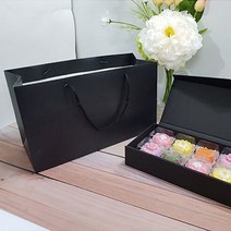원터치화과자박스쇼핑백(15구/중) / 33x23x19cm 12개 // 화과자박스15구 호환