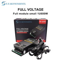 풀 모듈러 플렉스 ATX PC 폰트 컴퓨터 전원 공급 장치 600W TFX 1U PSU 미니 ITX 게이머 서버용, 02 600W