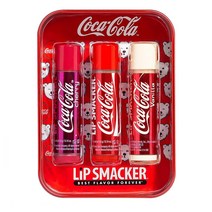 Lip Smacker Holiday Coca Cola Lip Balm 립스매커 홀리데이 코카콜라 립밤 3종 4팩