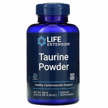 (아이허브) Life Extension L-타우린 파우더 450mg 300g 빠른직구