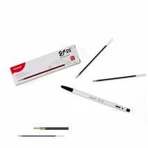 모나미 볼펜 필기감좋은 볼펜심 12P 세트 0.7MM 검정