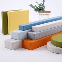 SKANDSALO 침대틈새쿠션 린넨 틈새쿠션 틈막이 침대 사이, 길이 150cm 그레이