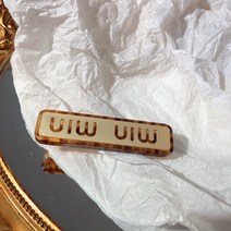 ENBEIER 스타일리쉬한 멀티 아세테이트 패널 헤어핀 세련 고급스러운 헤어핀 사이드 오리핀