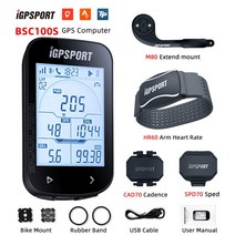 즈위프트 케이던스 센서 쯔위프트 속도 IGPSPORTBSC100S BSC200 bluetooth 5.0ant 스포츠 사이클 컴퓨터 스피드 심박수 작동, 100S Group G