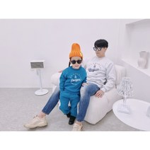 (기모)다져스세트 키즈트레이닝복 맨투맨 주니어 상하복 아빠 딸 커플룩