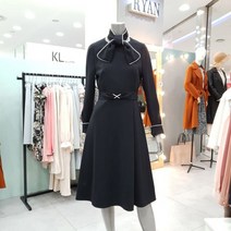 리안뉴욕 [갤러리아] [19F/W]베이직벨티드원피스 RNKWOP010