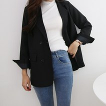 데이프릴 여성용 노제 베이직 오피스룩 세미정장자켓