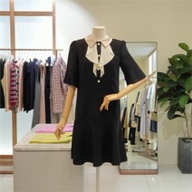 레니본 NC09 러플카라 원피스 RNA5954