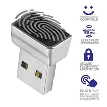 지문인식 출입통제 시스템 출근 기록부 지문인식기 출퇴근 기록기 windows 781011 hello windows용 usb 지문 판독기 모듈 노트북용 생체 인식 스캐너 44, 은, 한개옵션0