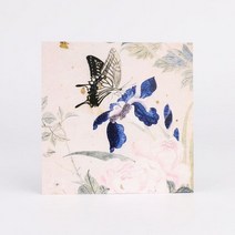 명화엽서 남계우_분홍꽃과 나비, basasboy 본상품선택