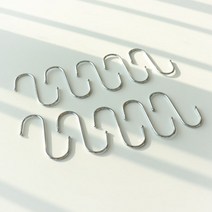 온더칩 S고리 다용도걸이 후크 대형 10개, S자고리10개
