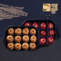 [대장농부] 명품 프리미엄 (1+1)세트 사과(12과)/배(12과) 12kg 팔각박스 포장