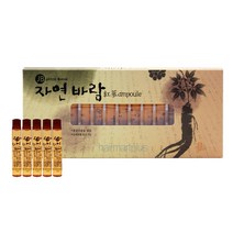 자연바람 홍삼 앰플 13mlx15개 /헤어앰플, 13ml, 1세트