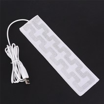 발열패드 usb 발열 패드 USB 5/12V 난방 히터 패드 마사지 워밍 바디 발 겨울, 05 1pcs 5.5cmx20cm 5V