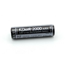 KDsafe 정품 18650 26650 리튬이온 고출력 배터리 건전지 충전지, 26650 고출력 5000mAh
