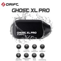 Drift 고스트 XL 프로 4K HD 스포츠 액션 비디오 카메라 3000mAH IPX7, Vlog Packing Kit