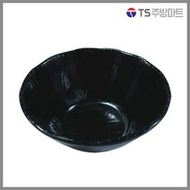 [대명멜라민] 메시(흑) - 원형볼 (업소용 식당용), 1개, 블랙 5볼
