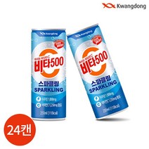 브랜드없음 광동 비타500 스파클링 240ml x 24캔, 단품없음