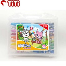 티티경인 애니멀캠프 크레파스, 18색