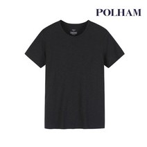 폴햄 여성용 슬럽 크루넥 솔리드 반팔 티셔츠 PHA2TR2830
