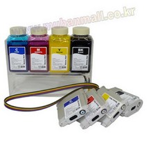 무한잉크샵 HP 오피스젯프로 8500 8500A 8000용 무한잉크공급기 잉크 총800ml포함 칩미포함 무한리필잉크, 1개