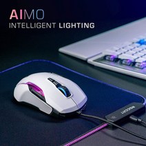 로캣 콘 AIMO 리마스터 RGB 게이밍 유선 마우스 실버, 상품선택