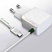 엑티몬 2.1A C타입 가정용 충전기(2M), 무선충전 거치대