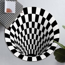 (주)트리 인천가정지사 함정 3D 입체 착시매트 120cm 강아지 낚시매트 (8443391)