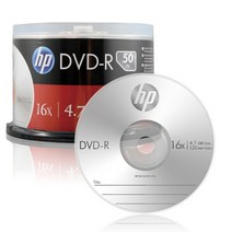 HP DVD-R 50P HP, 단품