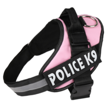 본사직판 폴리스K9 소형견 중형견 대형견 파워하네스 리드줄 포함 세트, V273-파워하네스 핑크(XXL), 1세트