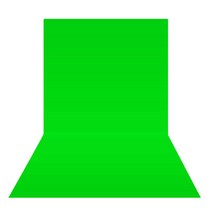 비상 크로마키 스크린 화이트 1.5 x 2 m, 그린 스크린